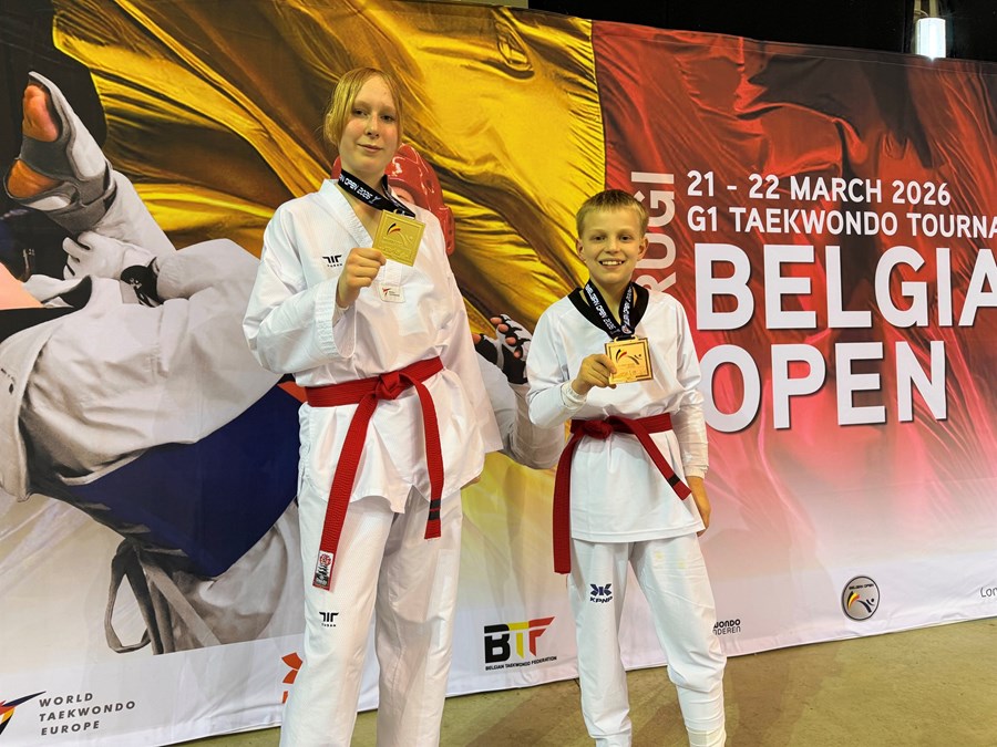 Viktor og Heiða með verðlaun í Belgíu